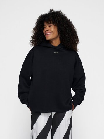 Statement hoodie black