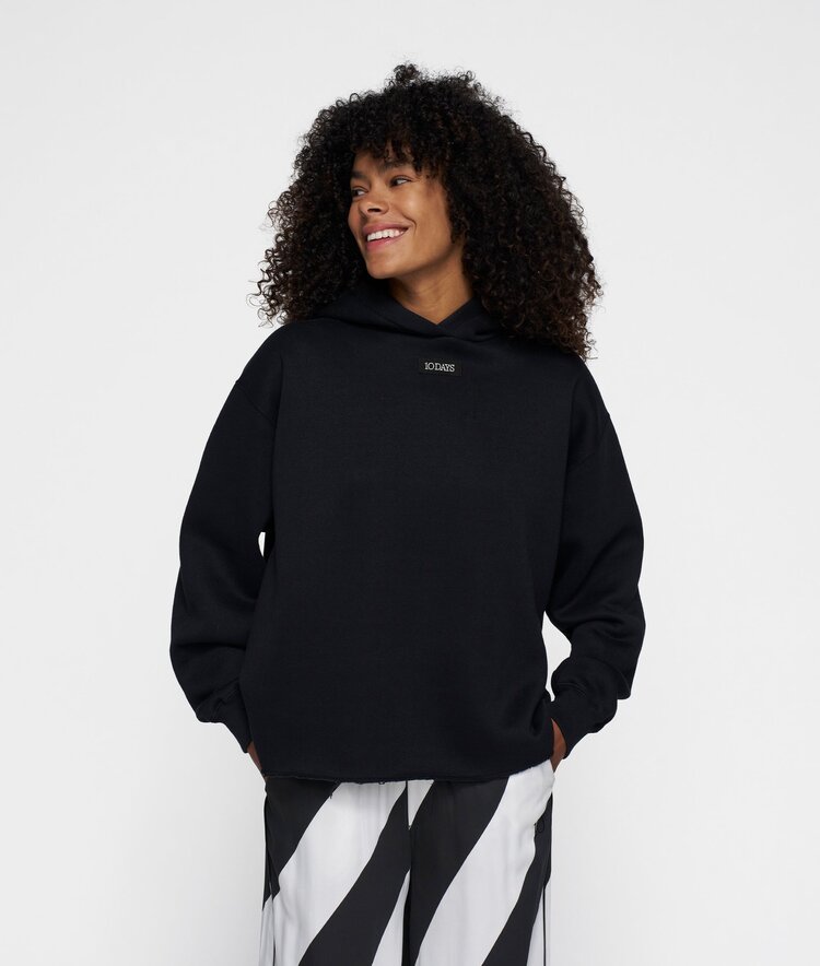 10DAYS Statement hoodie black 10Days
