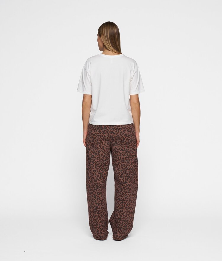 10DAYS Short sleeve tee logo ecru 10Days