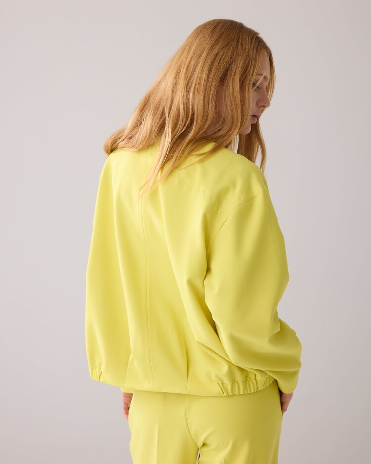 Jacket uni mimosa yellow Summum Woman