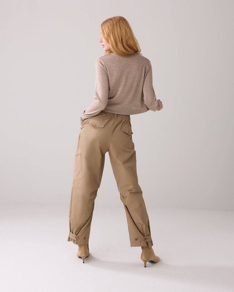 Summum Woman Trousers taft khaki Summum Woman