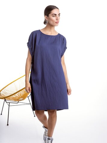 Dame Blanche Elina dress modal blue