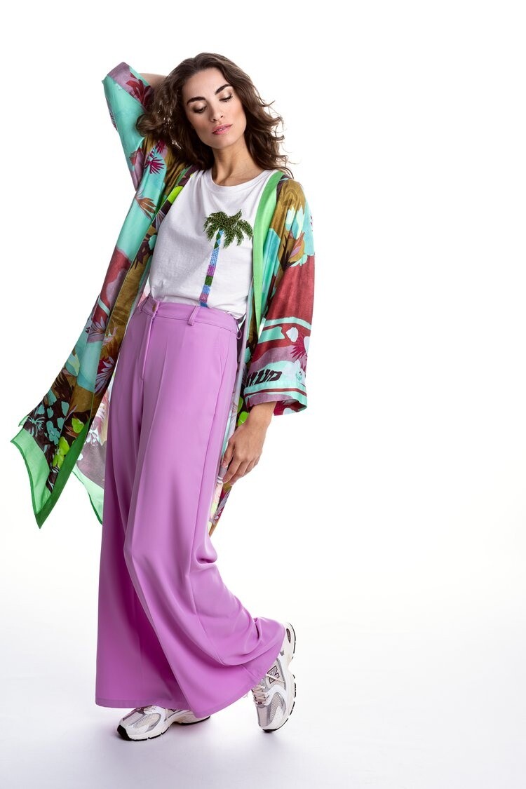 Ena trousers fluido violet Dame Blanche