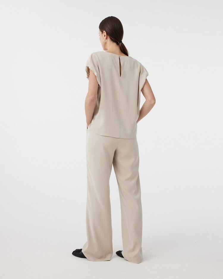 Knit-ted Anja top sand Knit-ted