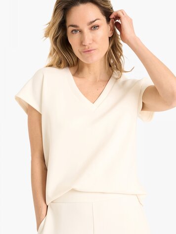 Aímée the label Ingrid2 T-shirt off-white