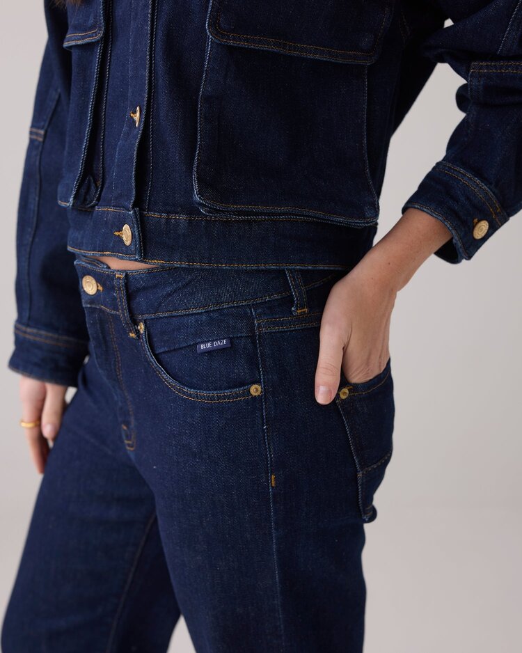 Summum Woman Sarin straight leg jeans night blue denim Summum Woman