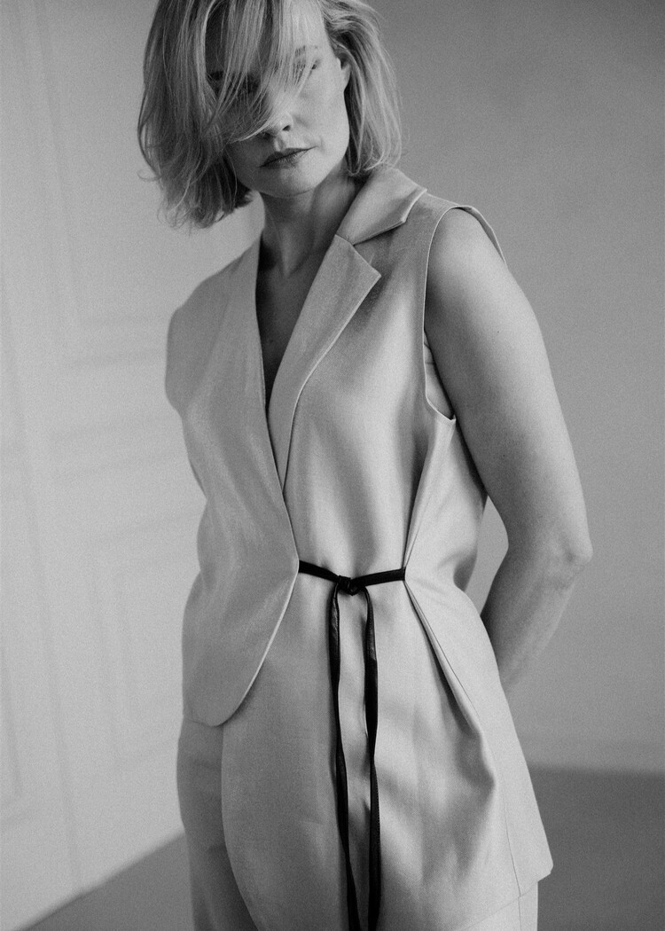 Jocky2 gilet green Aimee the label