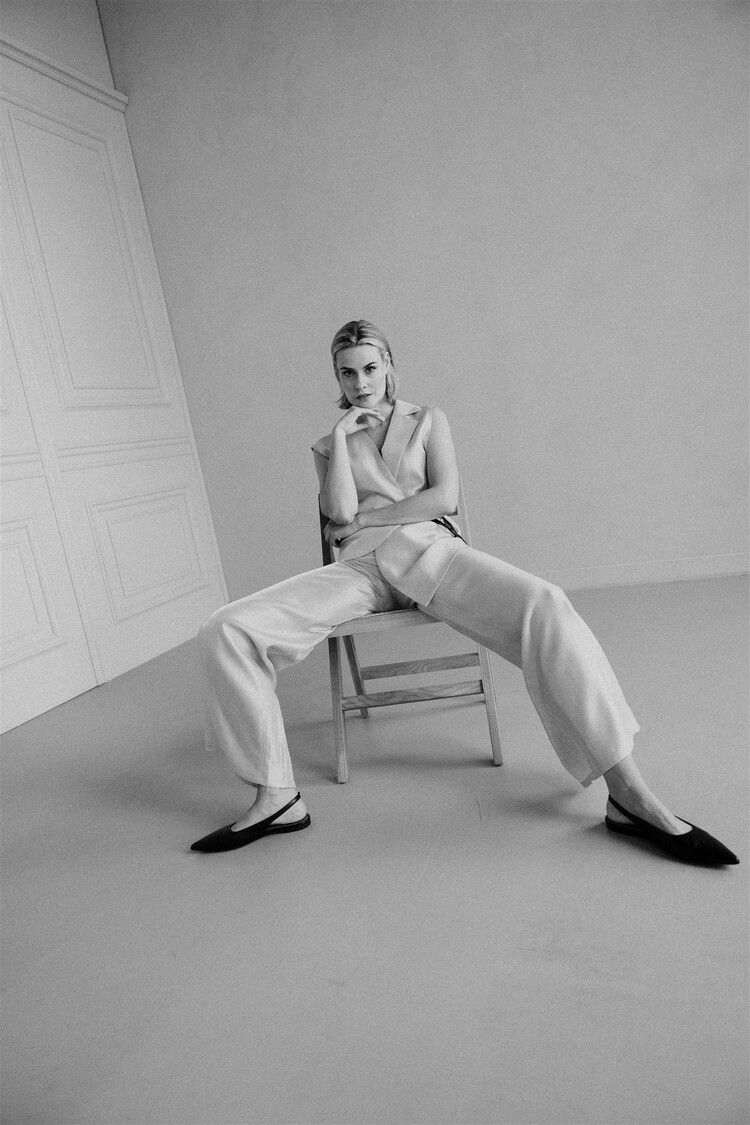 Jocky2 gilet green Aimee the label