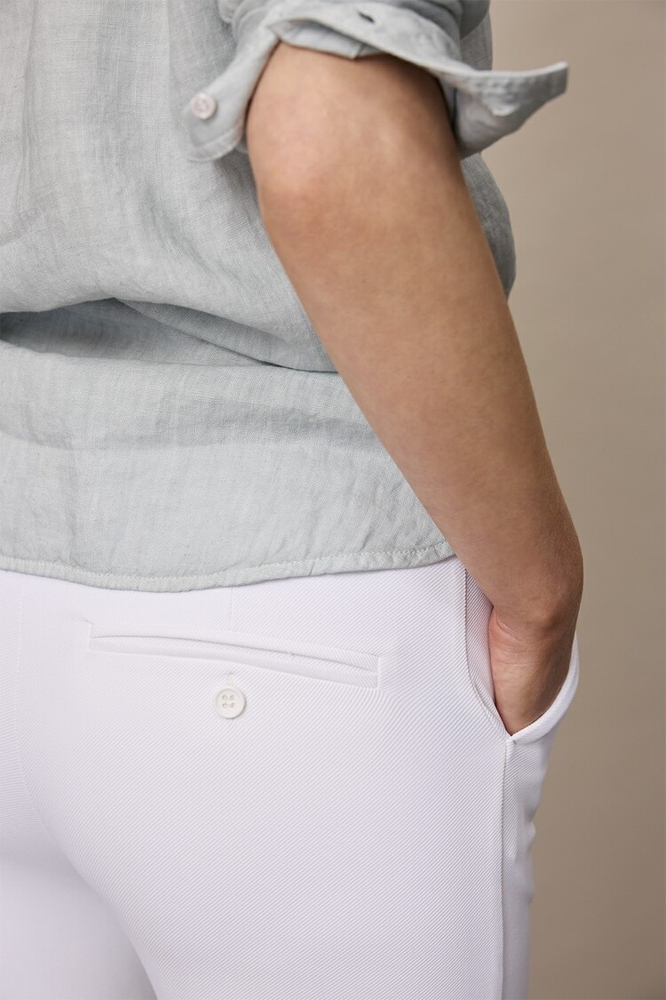 Corel Amsterdam Lilly uni pants sport optical white Corel