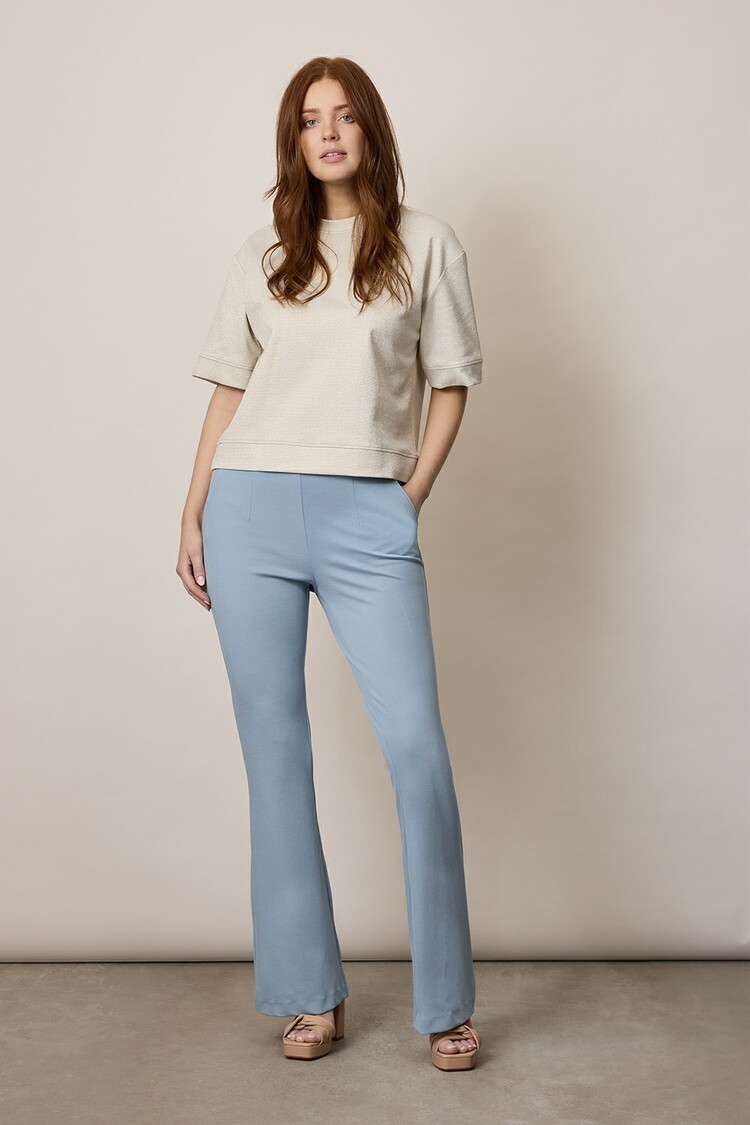 Corel Amsterdam Boa flare pants uni sport citadel blue Corel