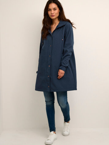 Cream Alia softshell jacket total eclipse melange