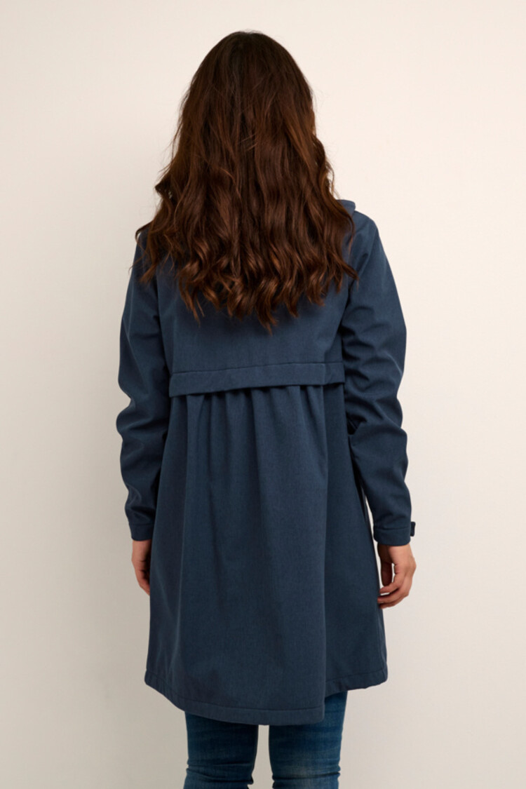 Cream CRAlia softshell jacket total eclipse melange Cream