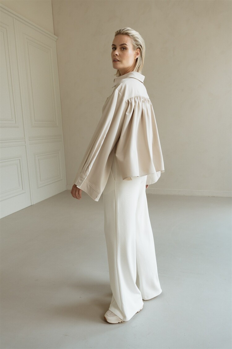 Aímée the label Loet2 blouse sand Aimee the label