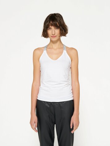 10DAYS The wrapper lurex white