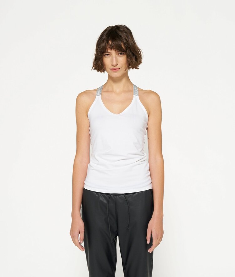 10DAYS The wrapper lurex white 10Days