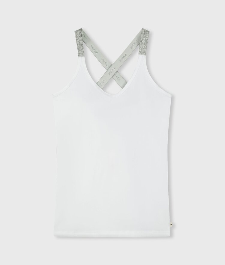 10DAYS The wrapper lurex white 10Days