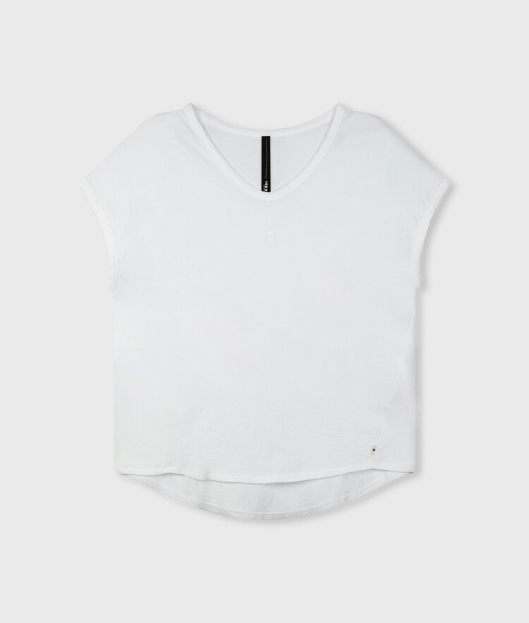 The v-neck tee white 10Days