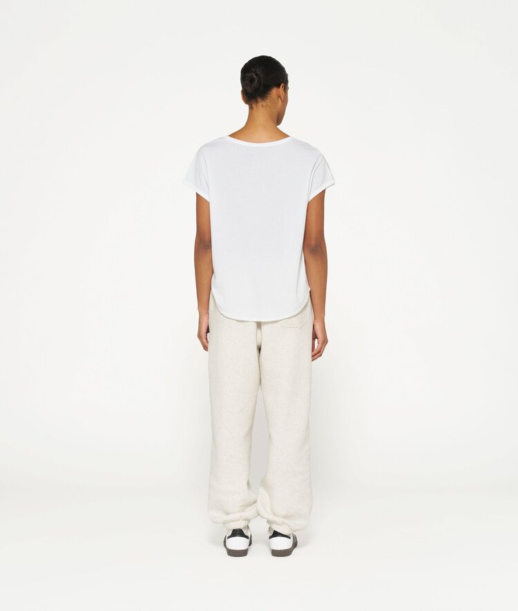 The v-neck tee white 10Days