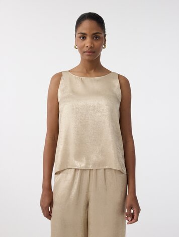 Bella top gold