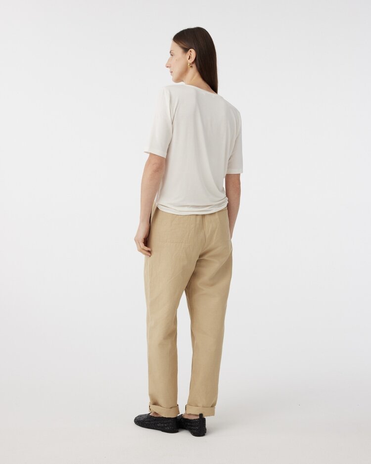 Knit-ted Brooklyn top off white Knit-ted