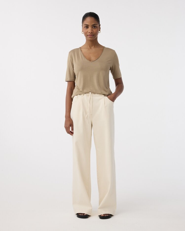Knit-ted Brooklyn top khaki Knit-ted