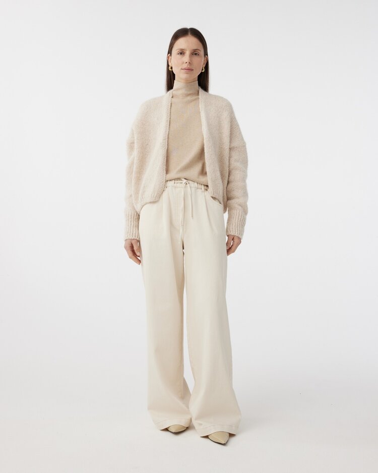 Knit-ted Becky cardigan creme Knit-ted