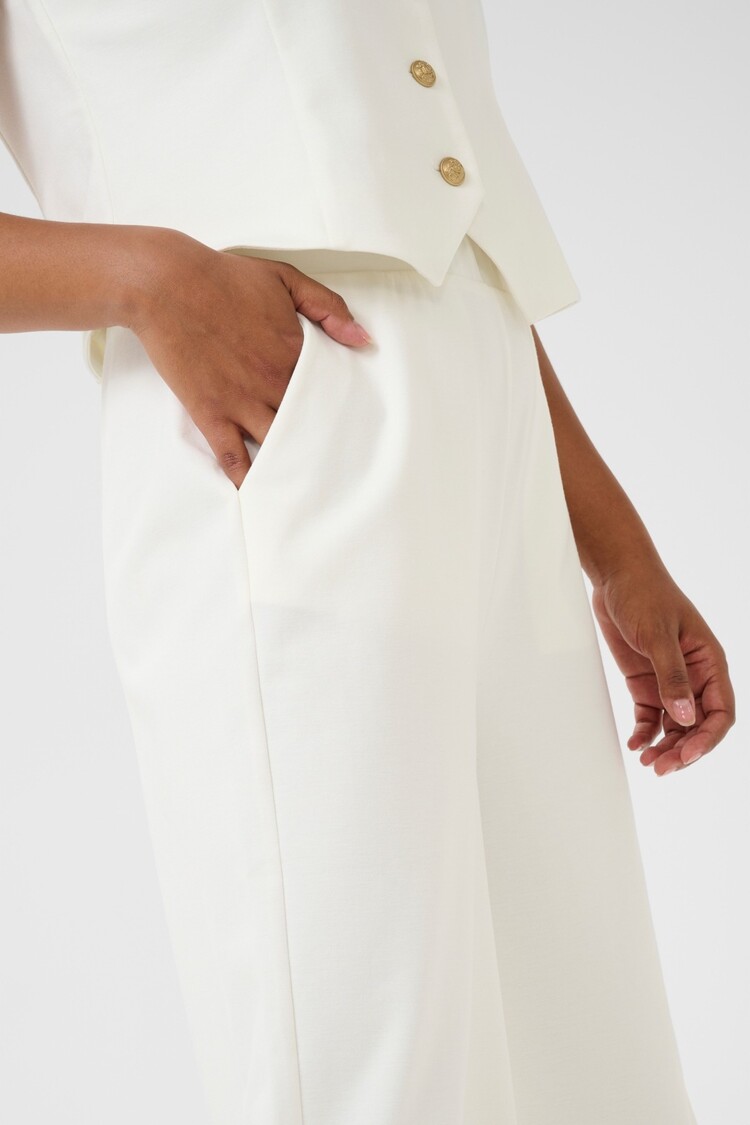 Cream CRAnett wide pant marshmallow Cream