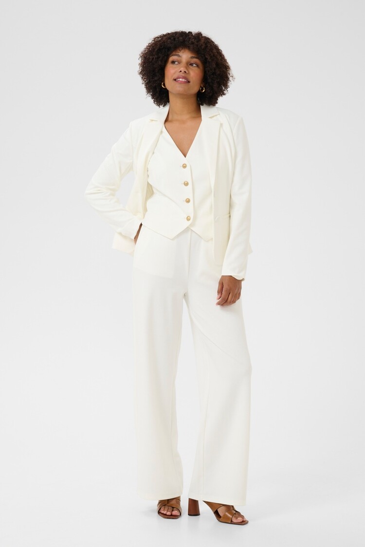 Cream CRAnett wide pant marshmallow Cream