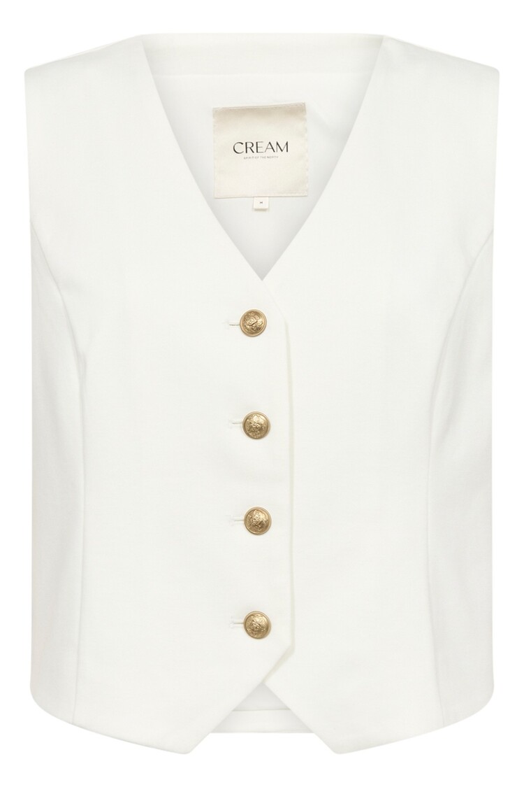 Cream CRAnett waistcoat marshmallow Cream