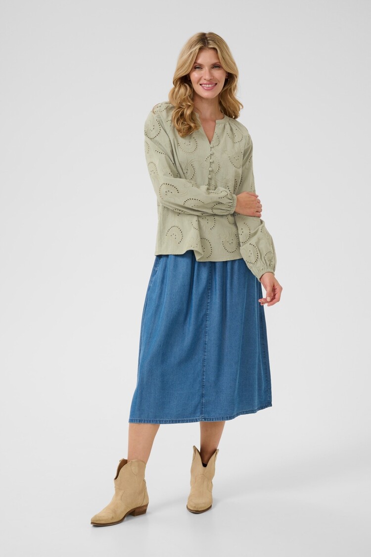 Cream CRDelia blouse tea Cream