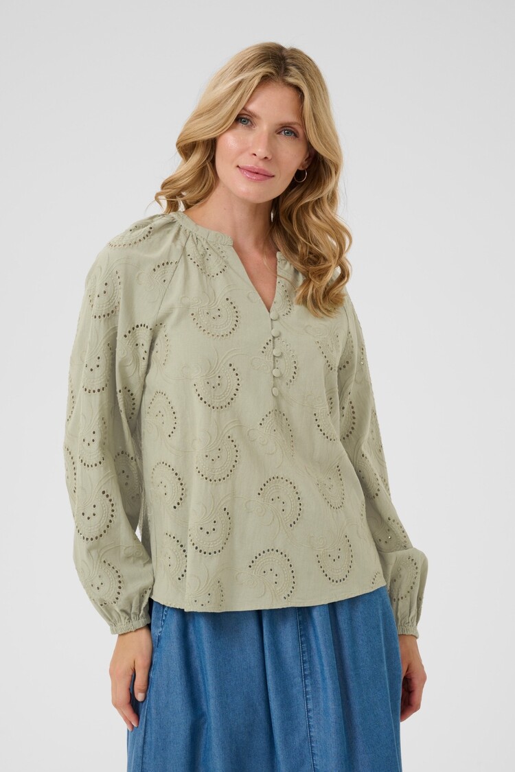 Cream CRDelia blouse tea Cream