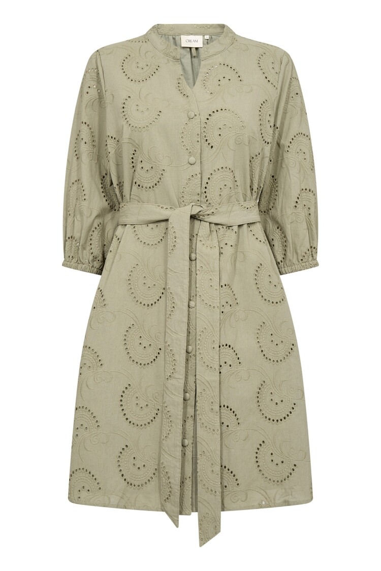 Cream Delia short dress tea Cream