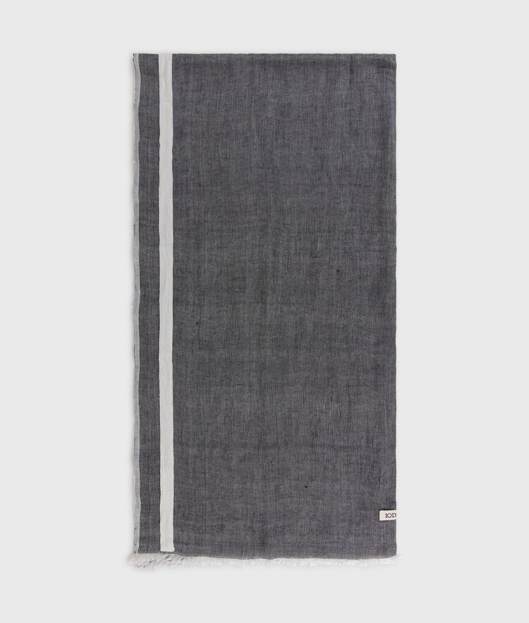 10DAYS Scarf color block ecru 10Days