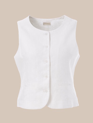 JcSophie Geneva vest off white