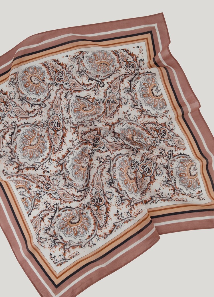 Summum Woman Sushi voile printscarf sephia blush Summum Woman