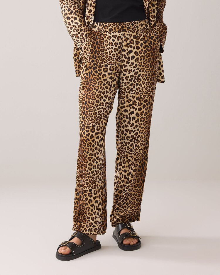 Summum Woman Trousers animal print multicolour Summum Woman