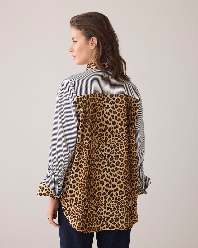 Blouse animal print multicolour Summum Woman