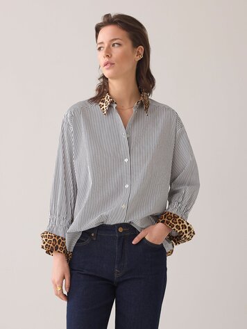 Summum Woman Blouse animal print multicolour