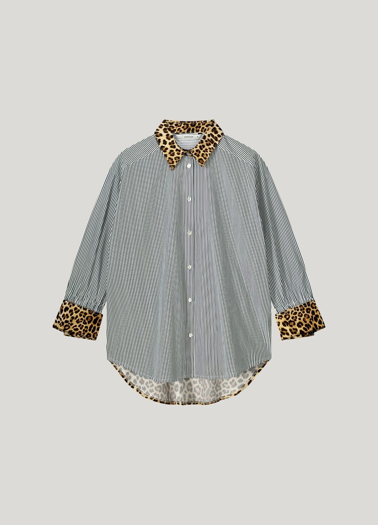 Blouse animal print multicolour Summum Woman