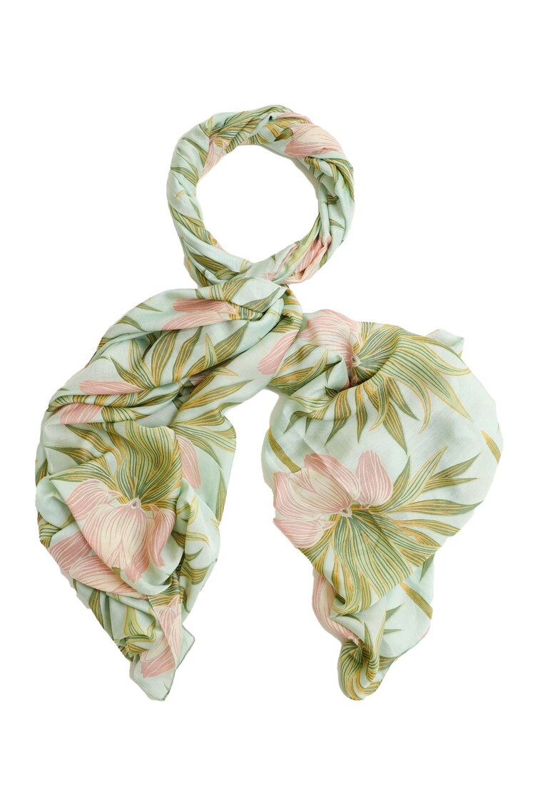 One Hundred Stars Scarf  Deco Bud Aqua One Hundred Stars