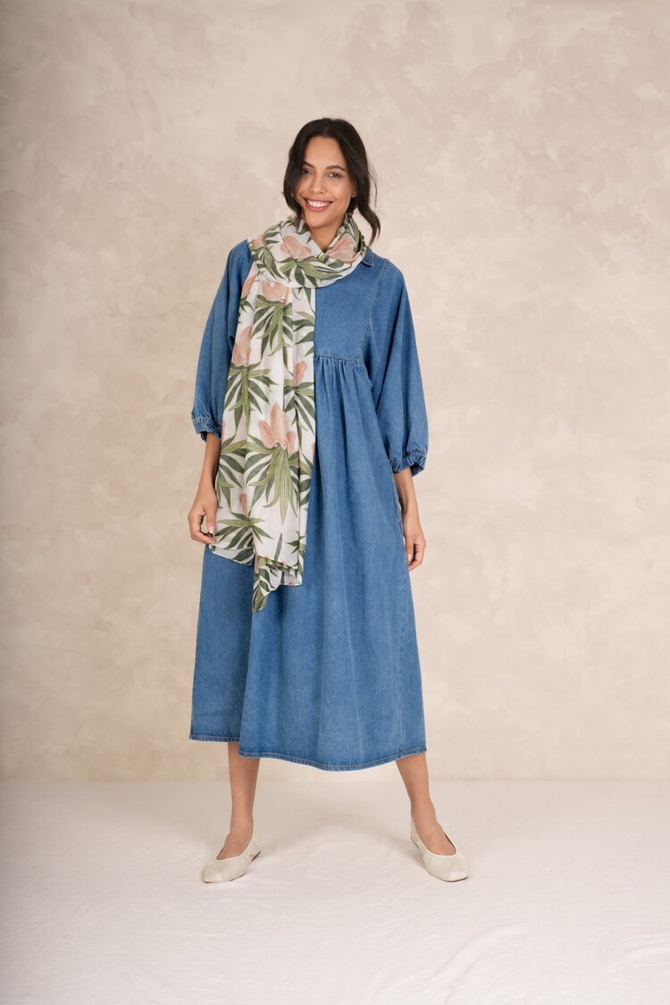 One Hundred Stars Scarf Deco Bud Ivory One Hundred Stars