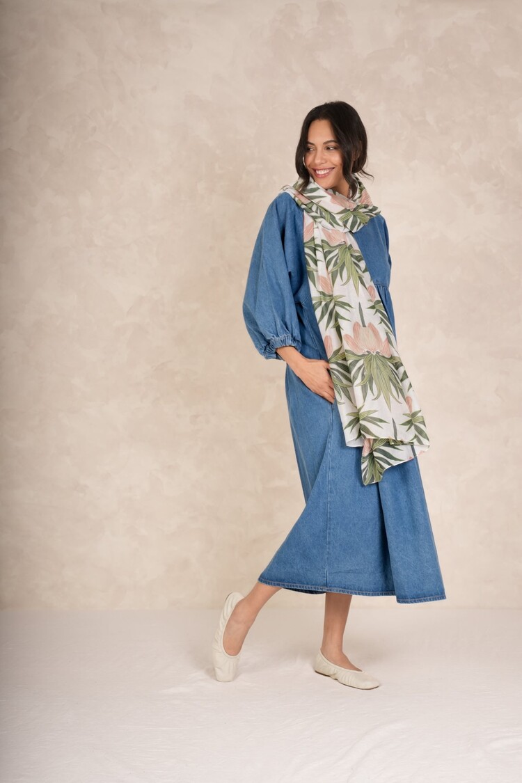 One Hundred Stars Scarf Deco Bud Ivory One Hundred Stars