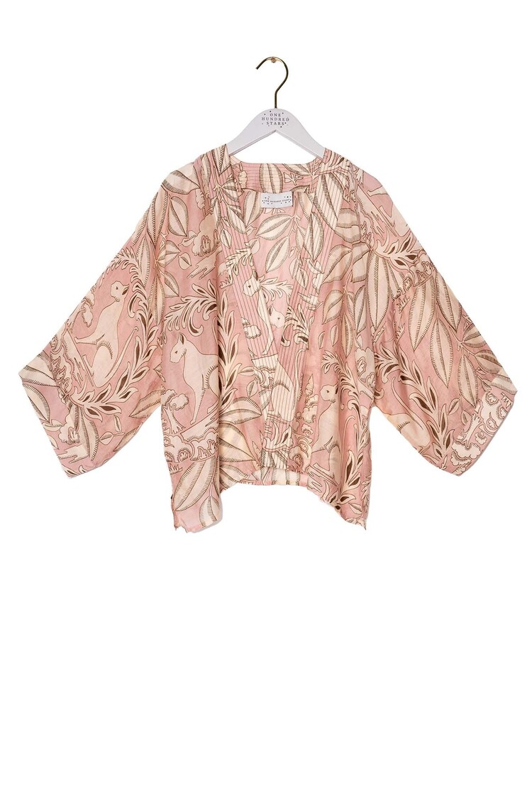 One Hundred Stars Kimono Sphinx Pink One Hundred Stars