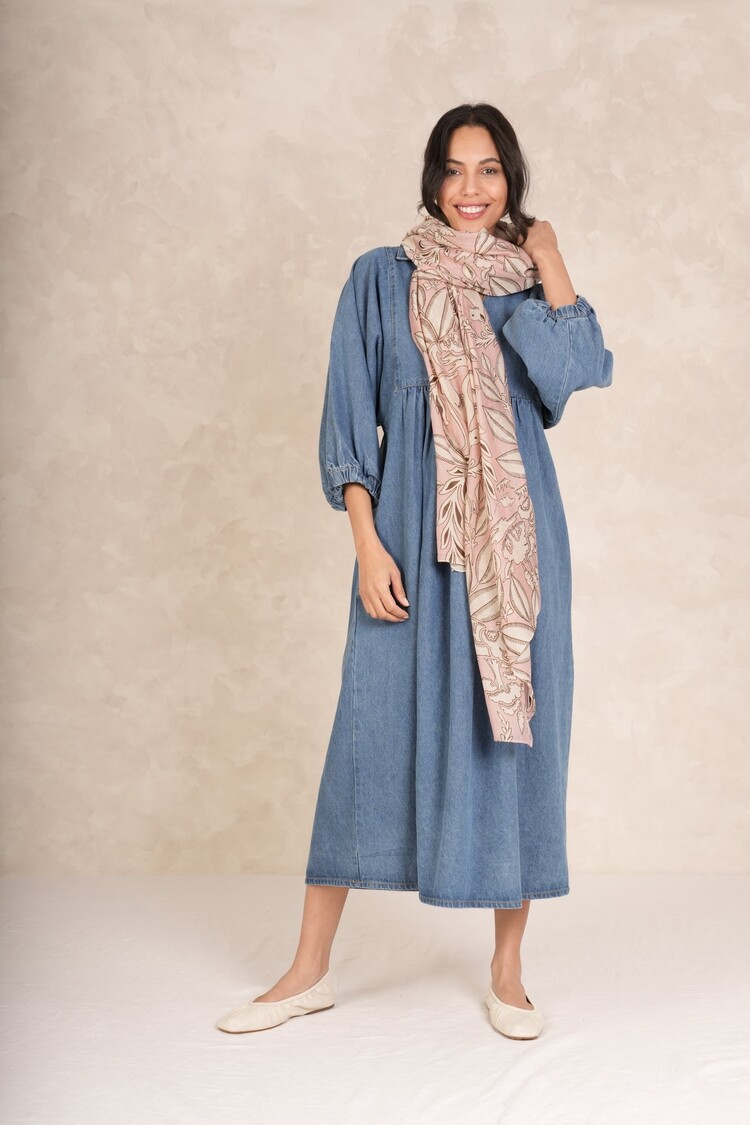 One Hundred Stars Scarf Sphinx Pink One Hundred Stars