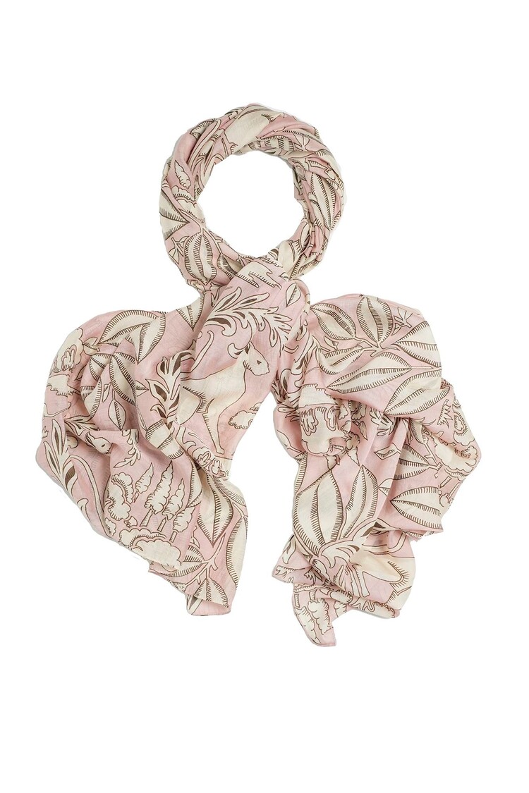 One Hundred Stars Scarf Sphinx Pink One Hundred Stars