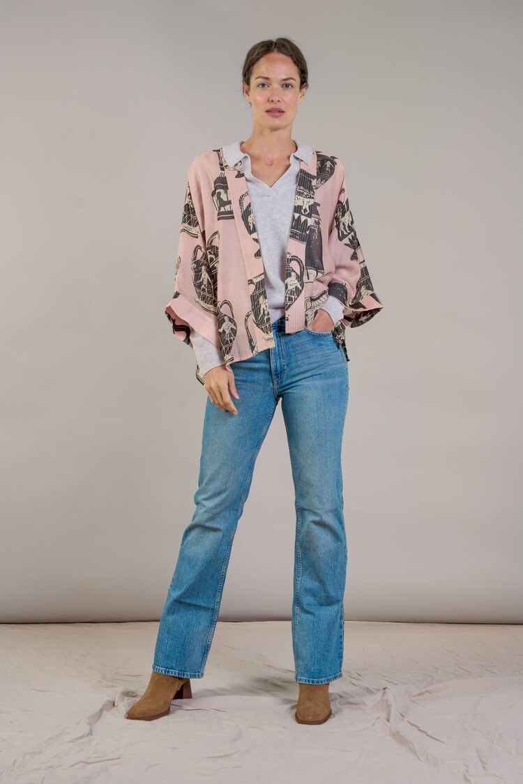 Kimono Pots Plaster Pink One Hundred Stars