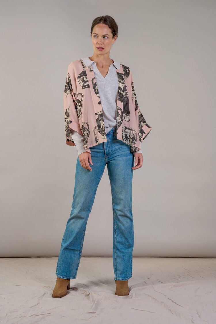 Kimono Pots Plaster Pink One Hundred Stars