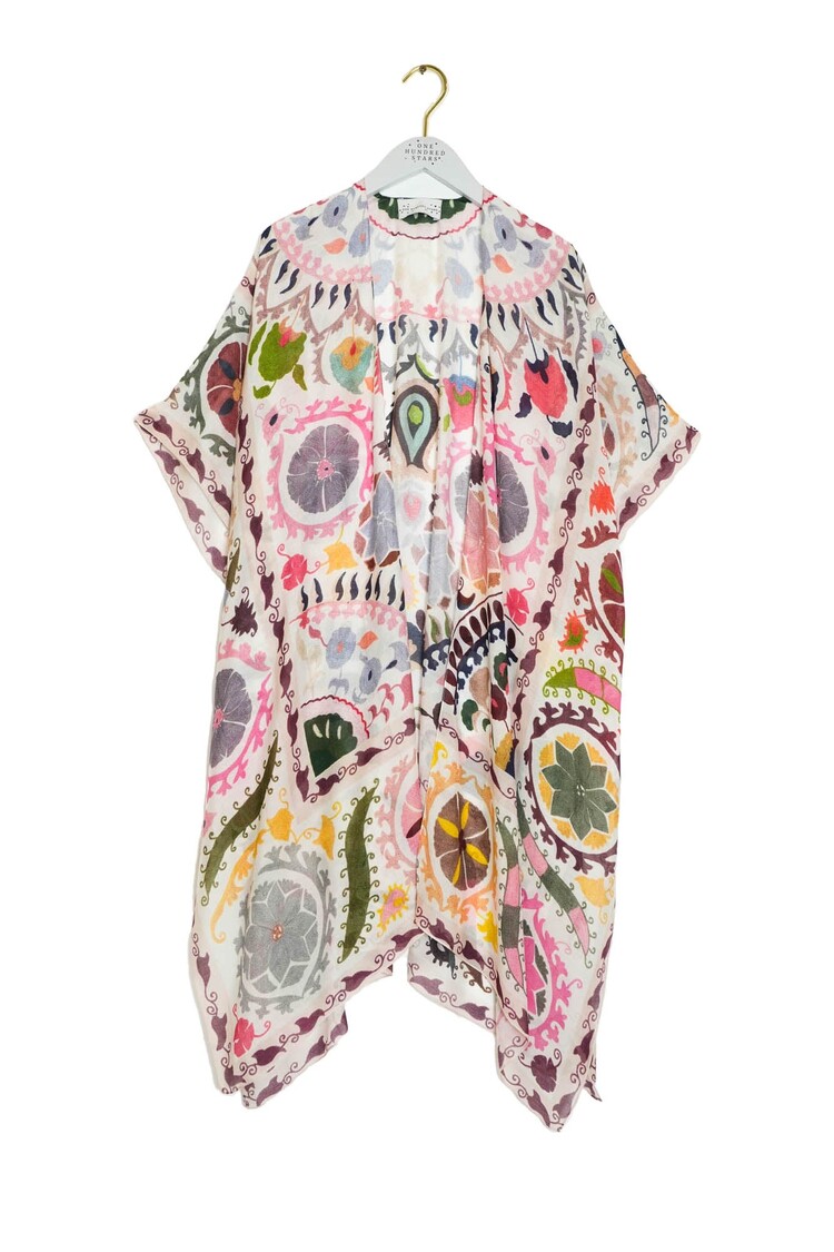 One Hundred Stars Throwover Susani Pink One Hundred Stars