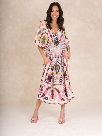 String Dress Susani Pink