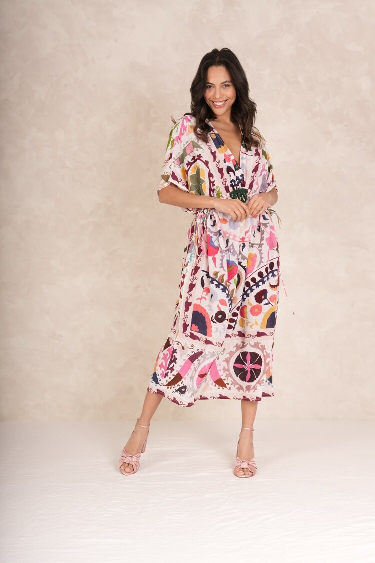 One Hundred Stars String Dress Susani Pink One Hundred Stars